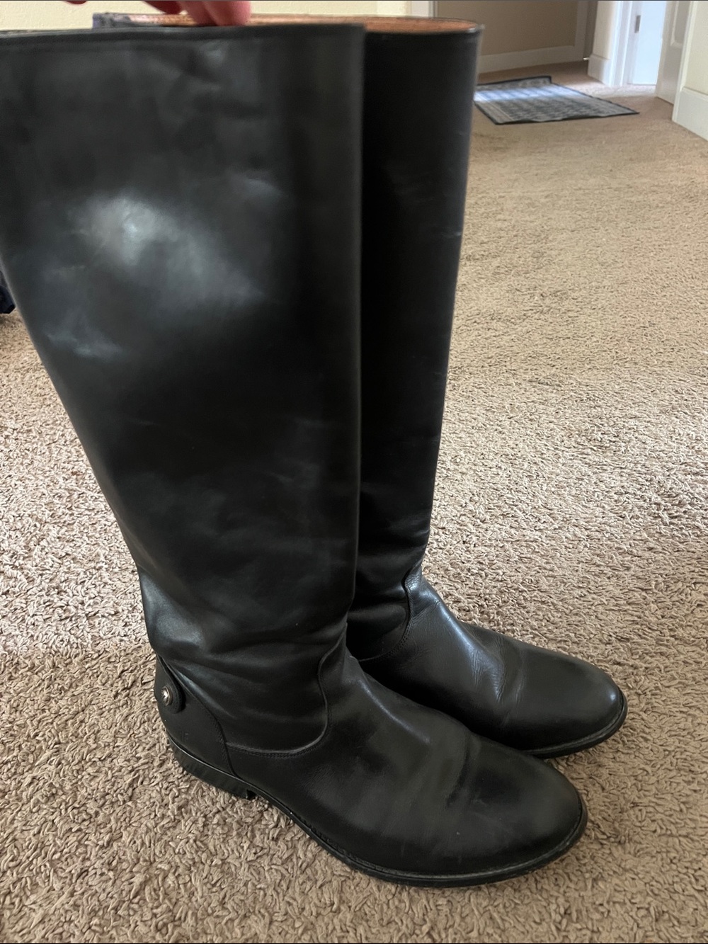 MELISSA BUTTON BACK ZIP Frye Boot